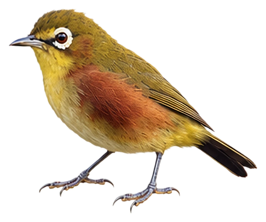 Mayotte White-eye · Original color inspiration