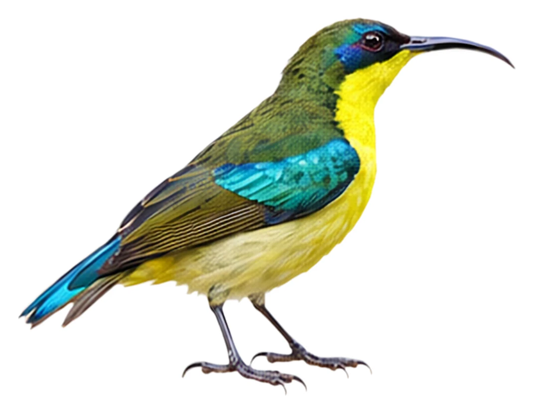Metallic-winged Sunbird · Original color inspiration