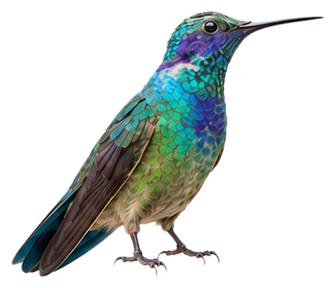 Mexican Violetear · Original color inspiration