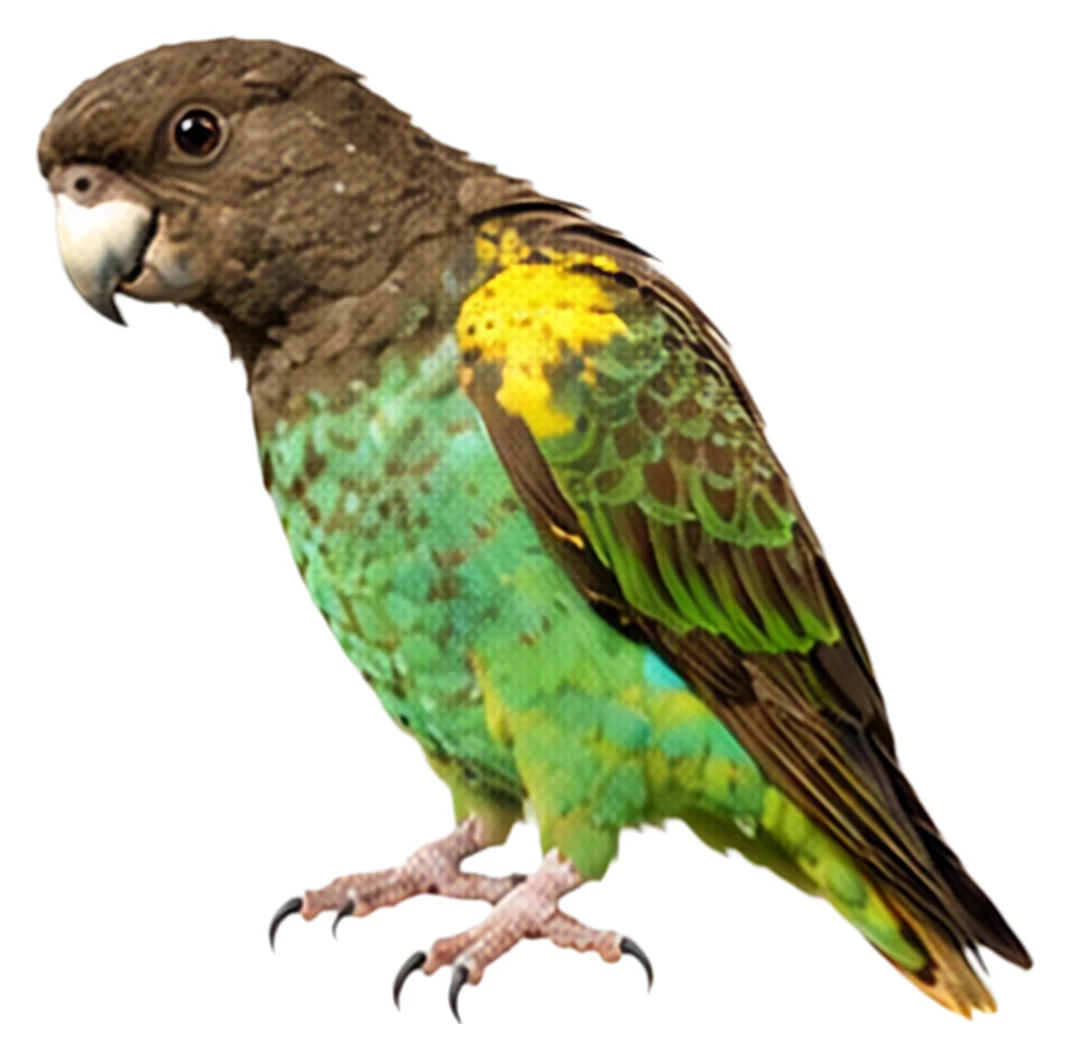 Pappagallo di Meyer · Colori originali