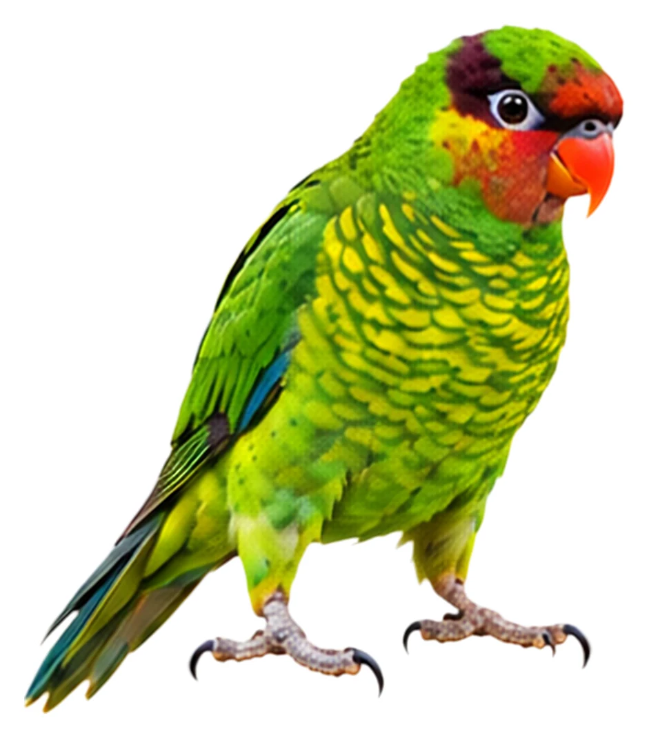 Mindanao Lorikeet · Original color inspiration