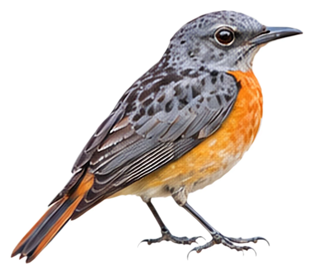 Miombo Rock Thrush · Original color inspiration