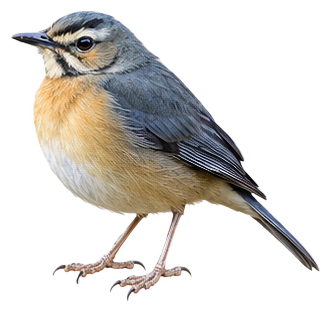 Miombo Scrub Robin · Original color inspiration