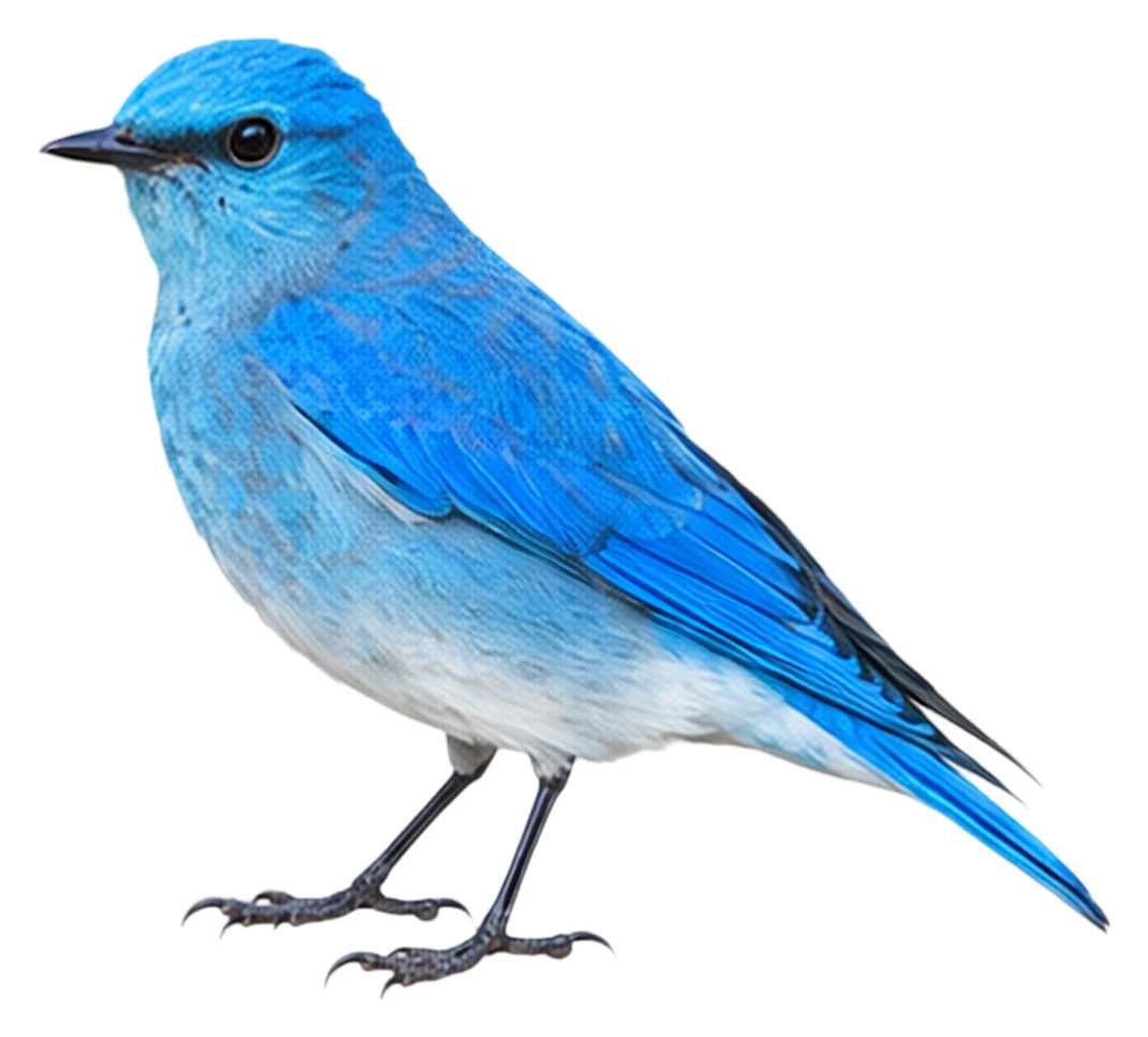 Mountain Bluebird · Original color inspiration