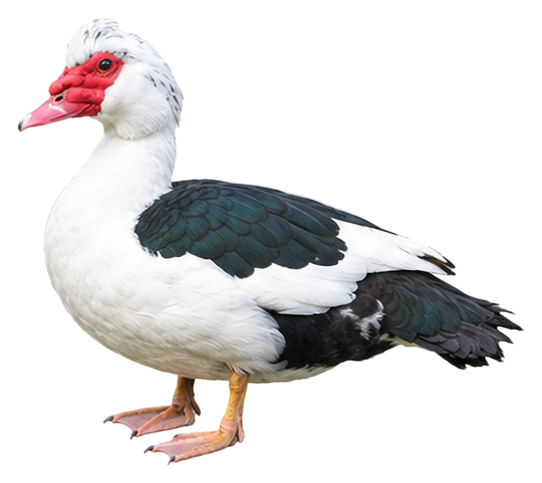 Pato criollo · Colores originales