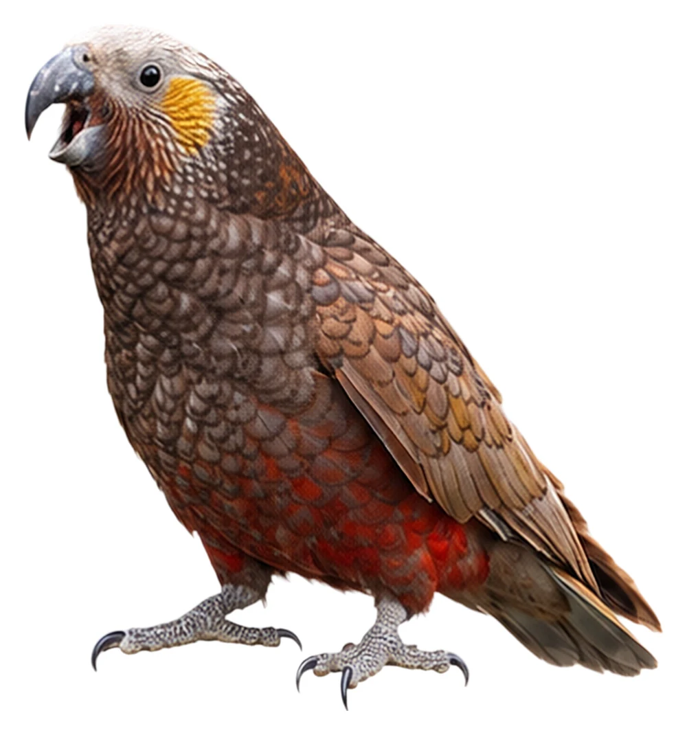 New Zealand Kaka · Original color inspiration