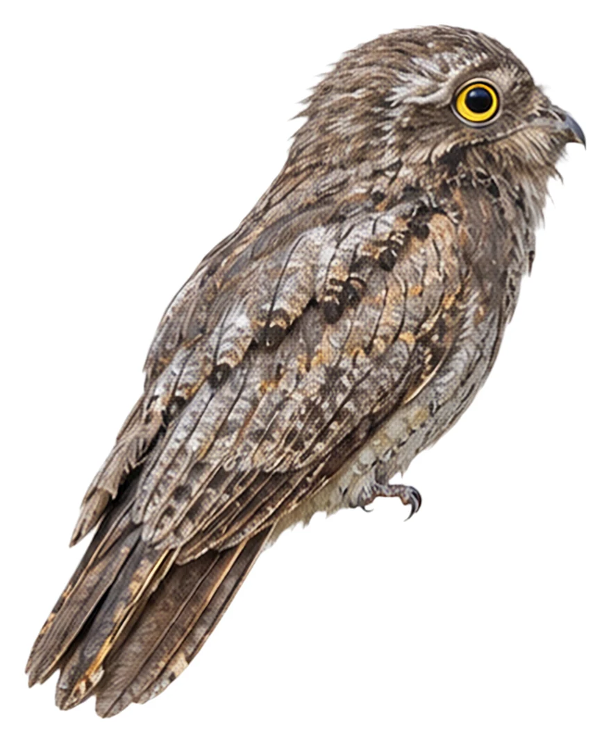 Northern Potoo · Original color inspiration