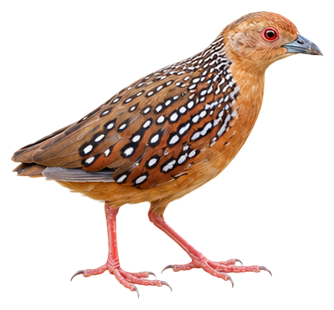 Ocellated Crake · Original color inspiration