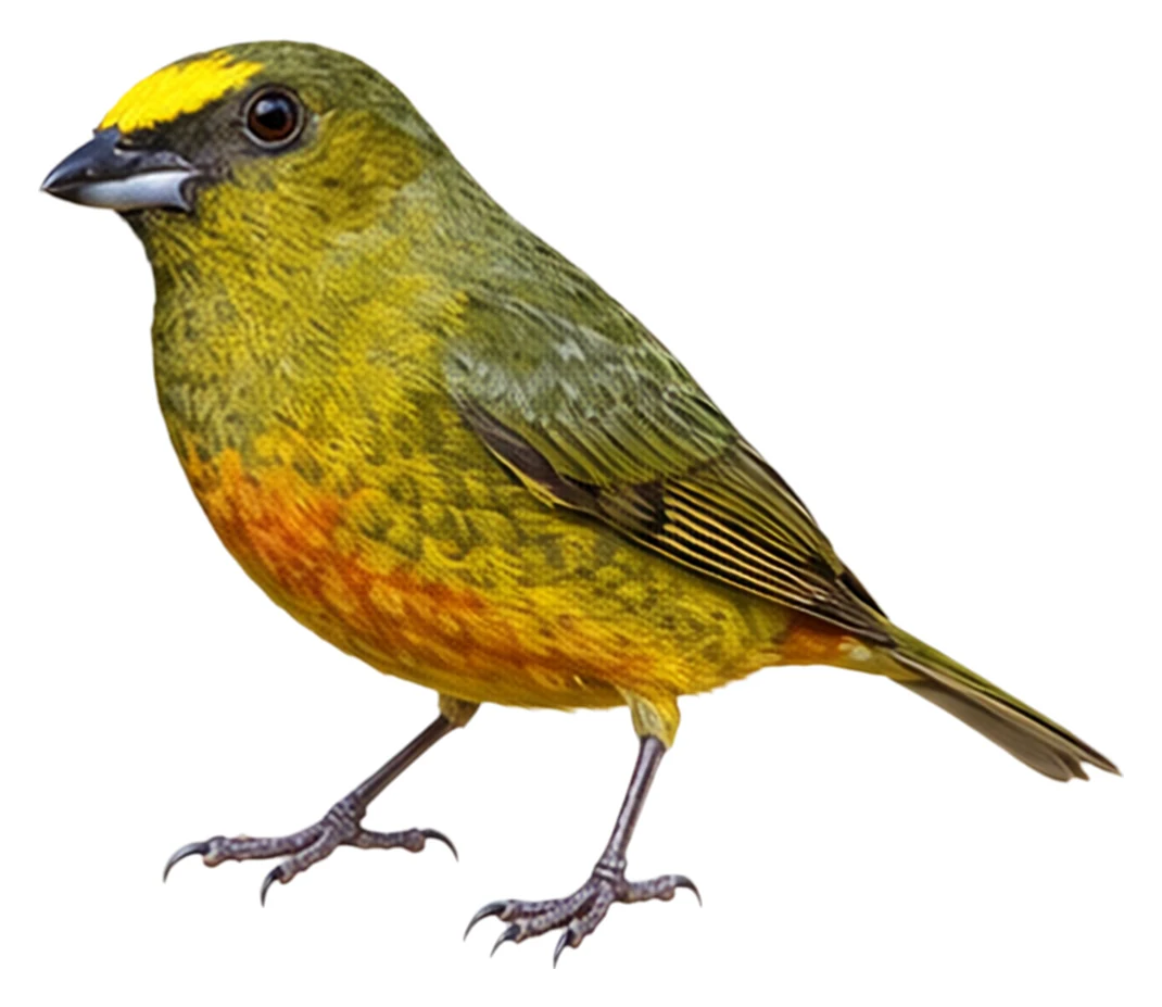 Olive-backed Euphonia · Original color inspiration