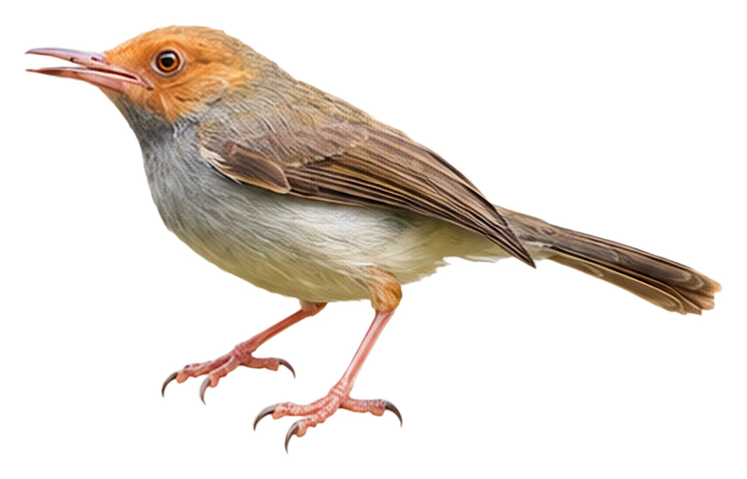 Olive-backed Tailorbird · Original color inspiration