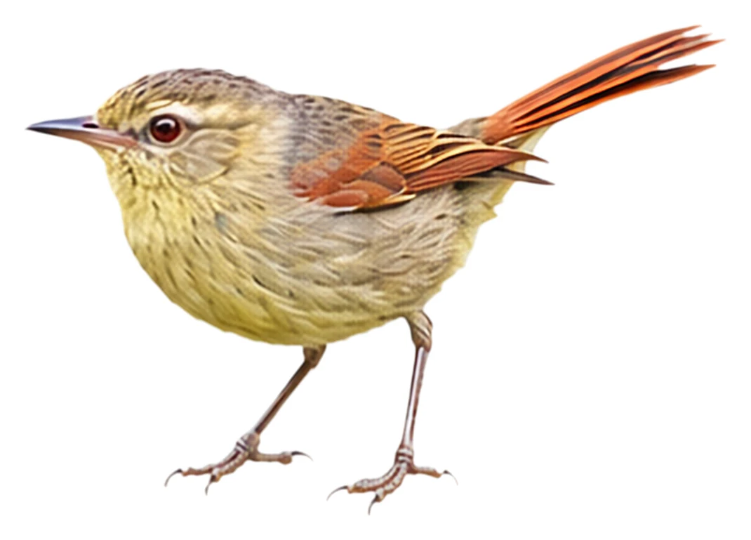 Olive Spinetail · Original color inspiration