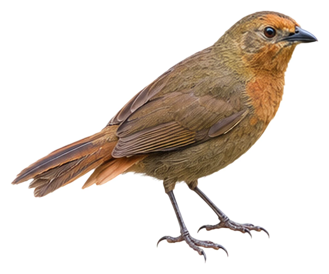 Orange-breasted Thornbird · Original color inspiration
