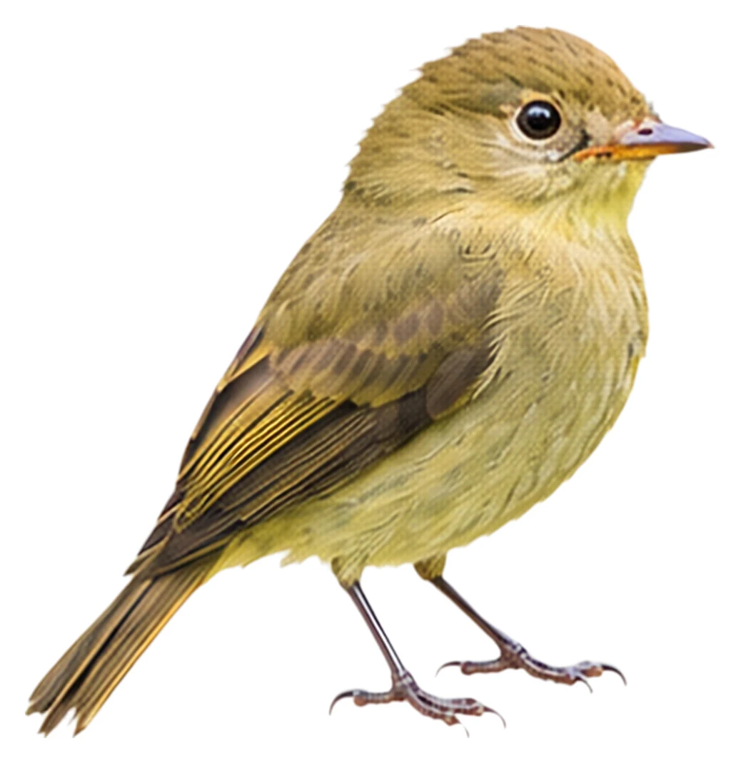 Orange-crested Flycatcher · Original color inspiration