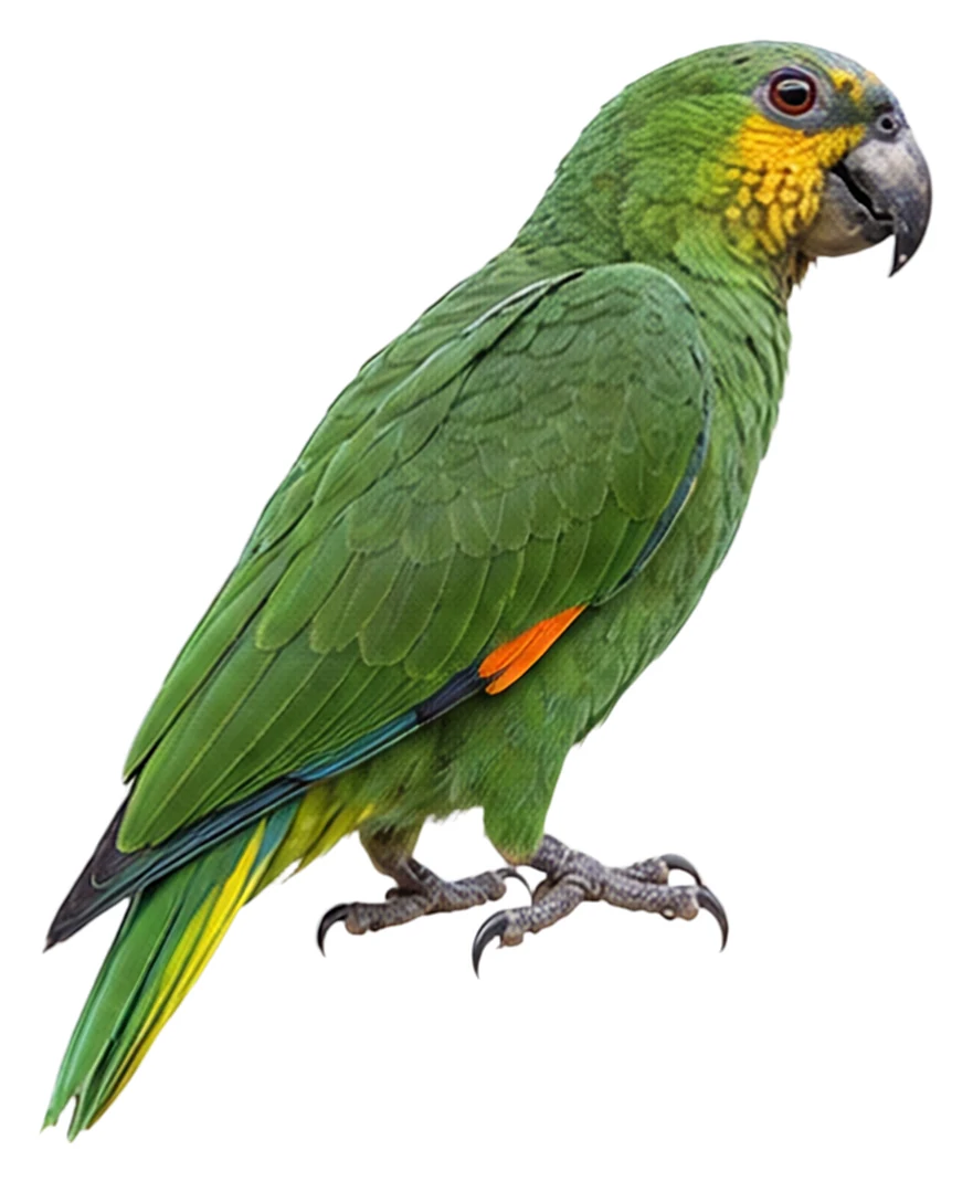 Orange-winged Amazon · Original color inspiration