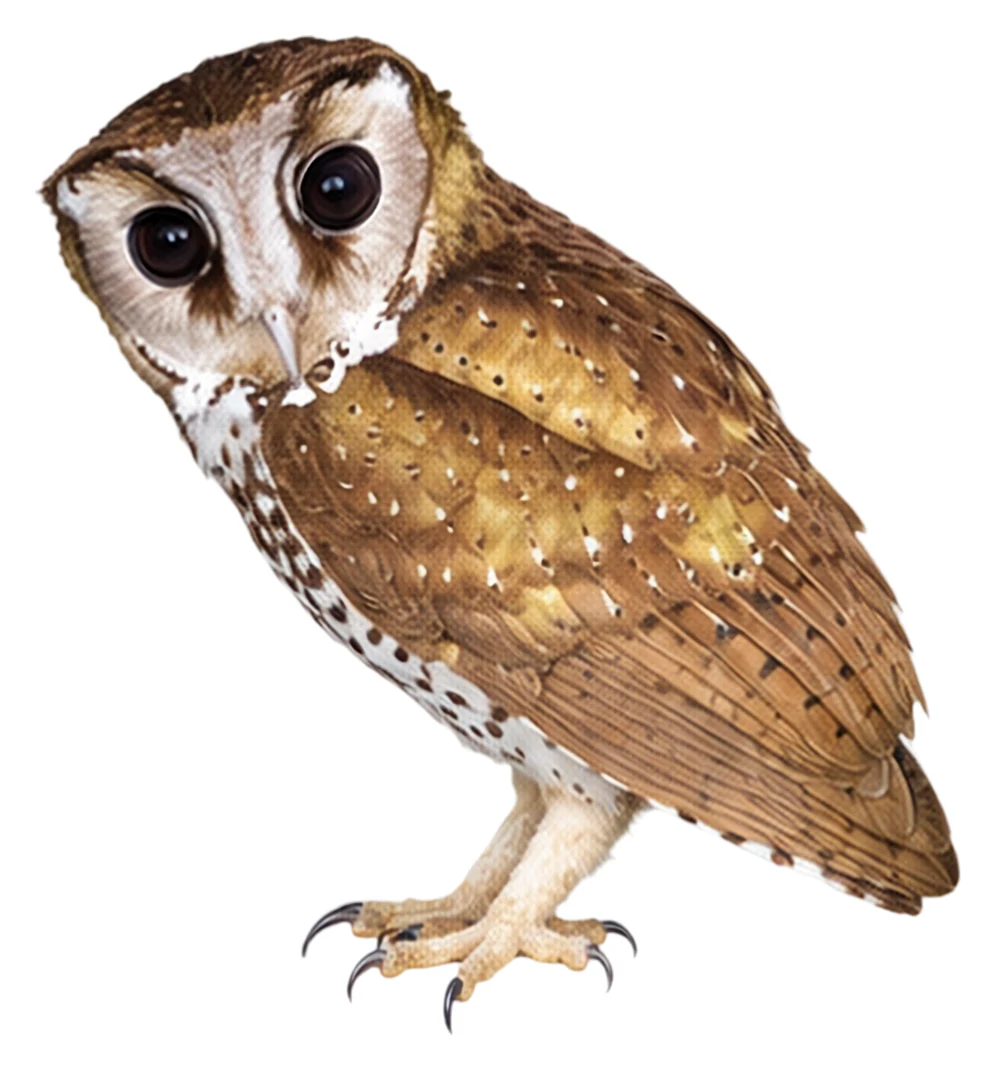 Oriental Bay Owl · Original color inspiration