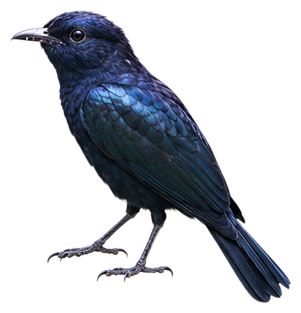 Philippine Drongo-Cuckoo · Original color inspiration