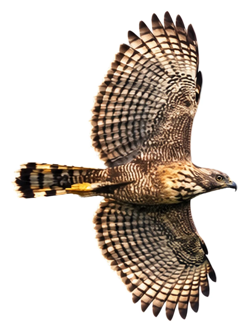 Pinsker's Hawk-Eagle · Оригинални цветове