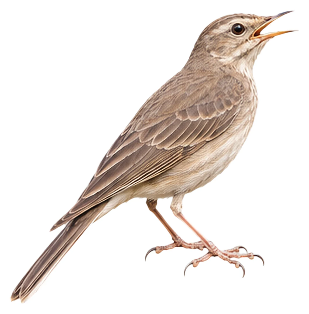 Plain-backed Pipit · Original color inspiration
