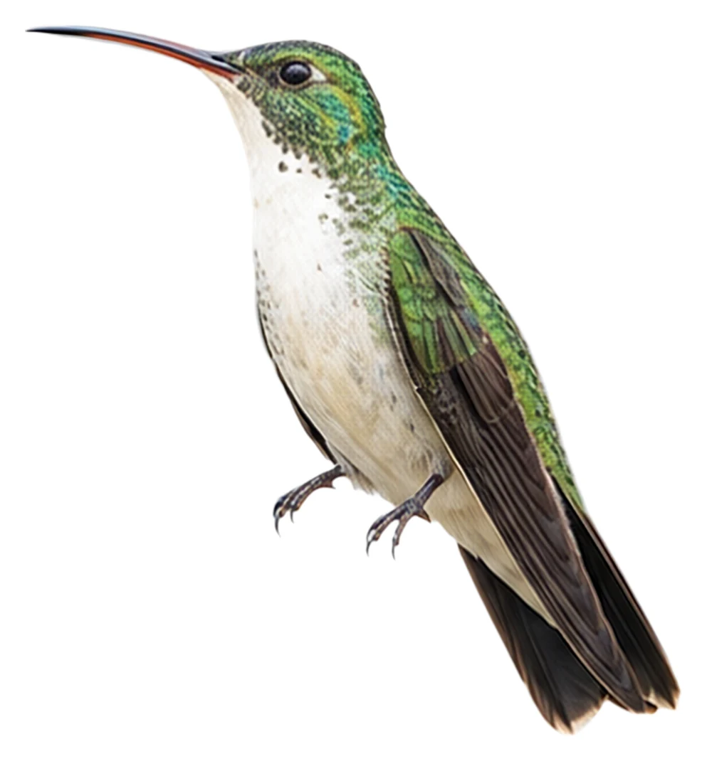 Plain-bellied Emerald · Original color inspiration