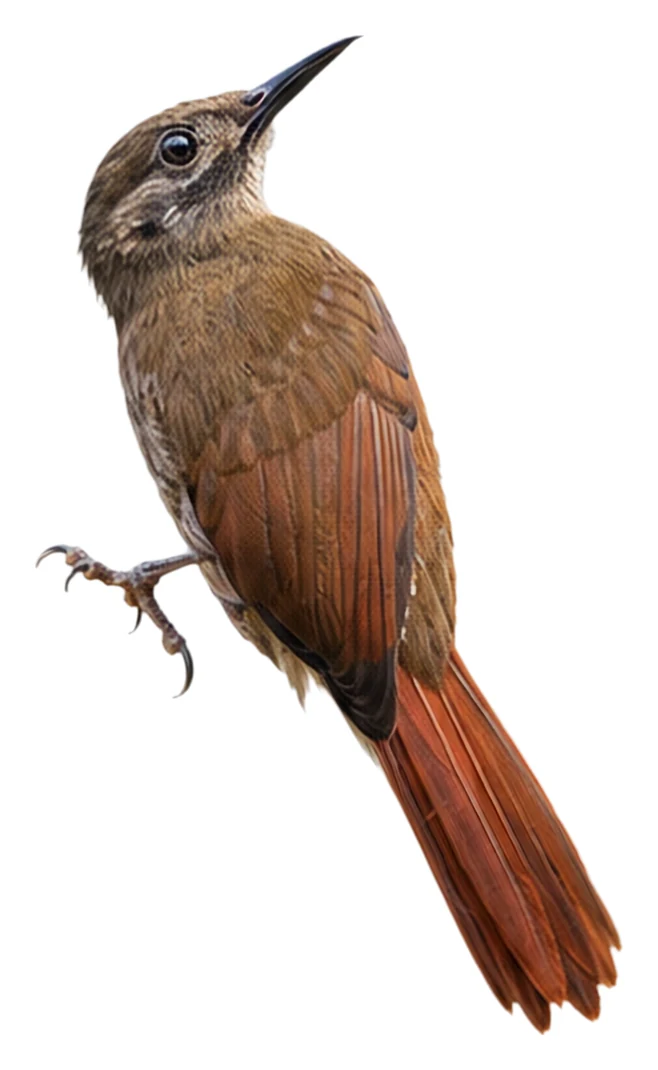 Plain-brown Woodcreeper · Original color inspiration
