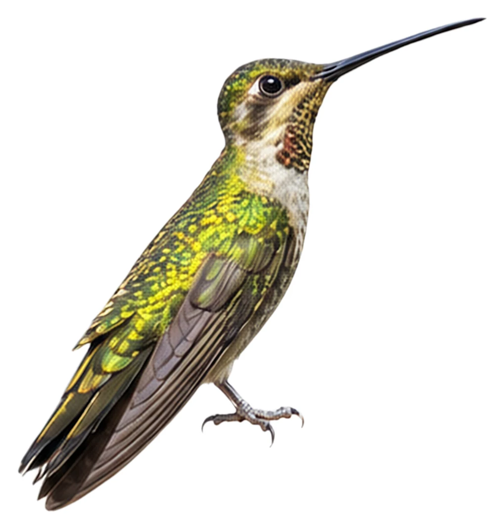 Plain-capped Starthroat · Original color inspiration
