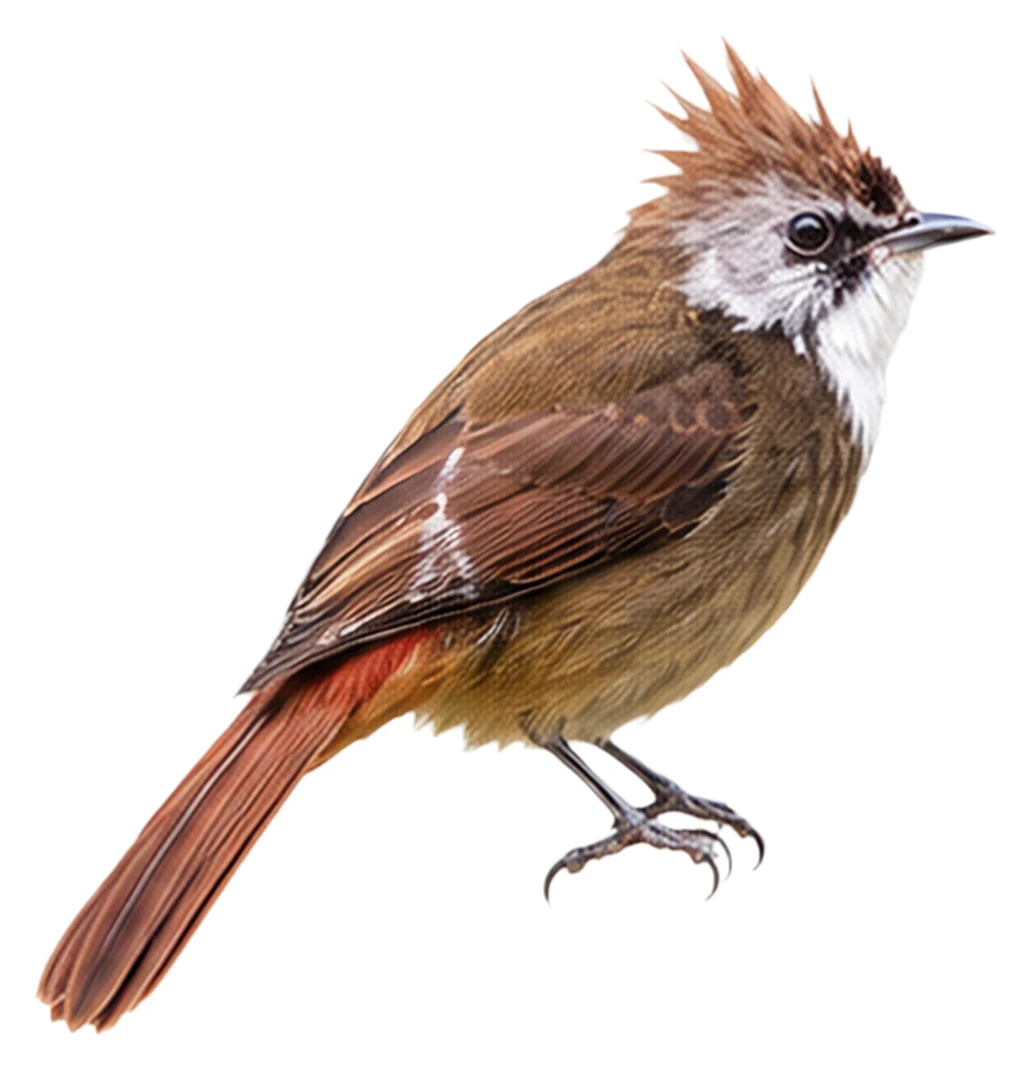 Puff-throated Bulbul · Original color inspiration