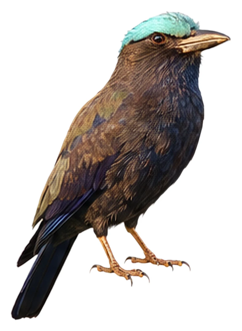 Purple-winged Roller · Original color inspiration