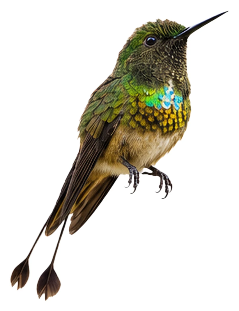 Racket-tipped Thorntail · Original color inspiration