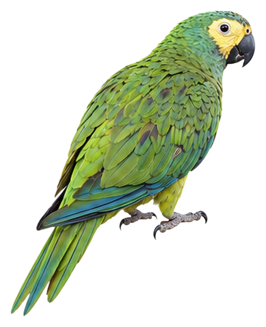 Red-bellied Macaw · Original color inspiration