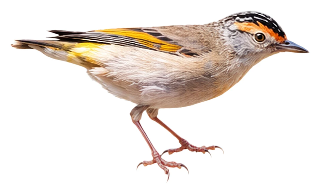 Red-browed Pardalote · Original color inspiration
