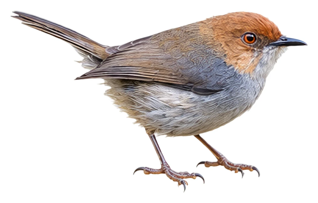Red-capped Forest Warbler · Original color inspiration