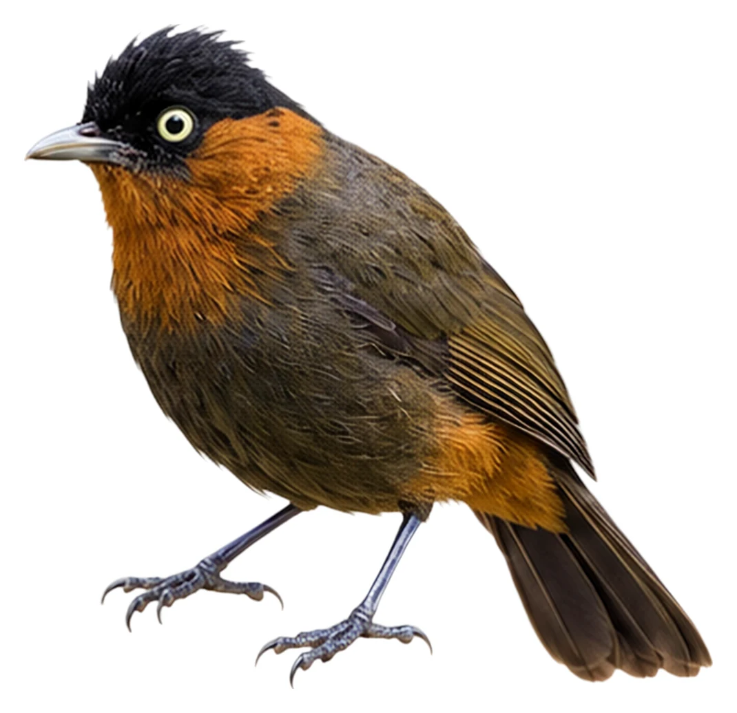 Red-collared Babbler · Original color inspiration