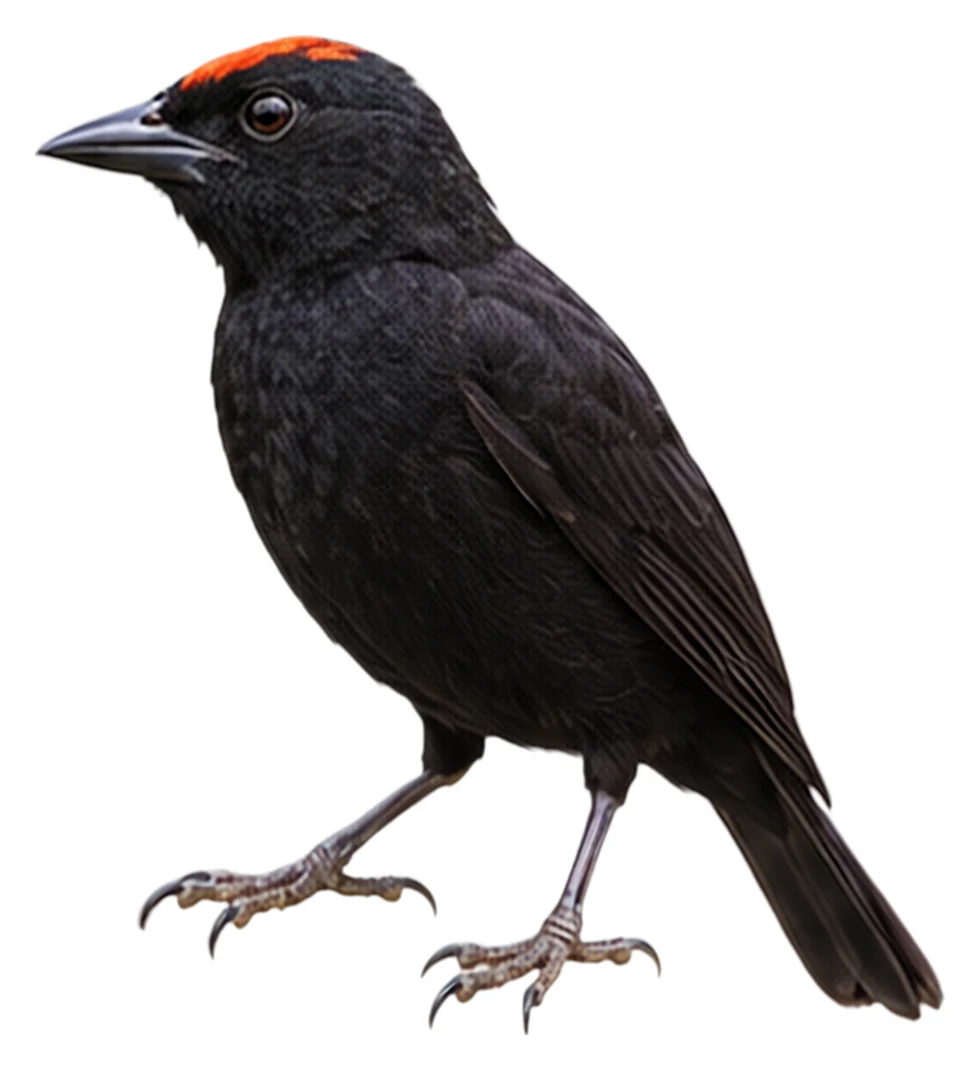 Red-crowned Malimbe · Original color inspiration