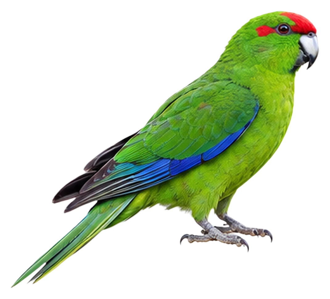 Red-crowned Parakeet · Original color inspiration