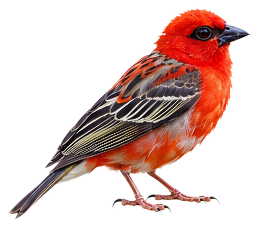 Red Fody · Original color inspiration