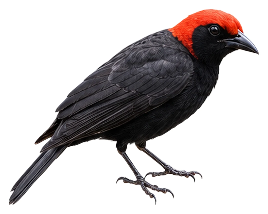 Red-headed Malimbe · Original color inspiration