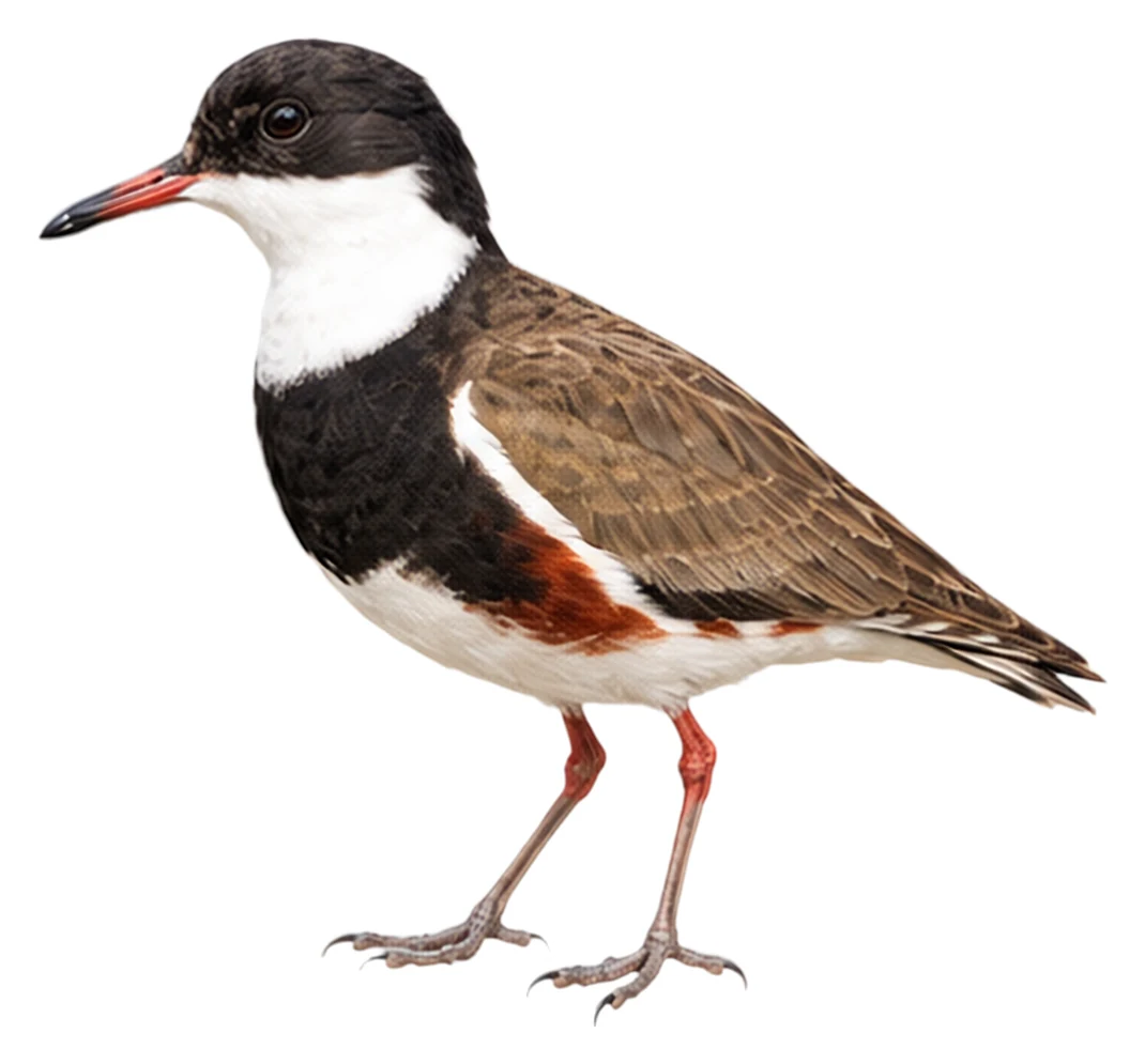 Red-kneed Dotterel · Original color inspiration