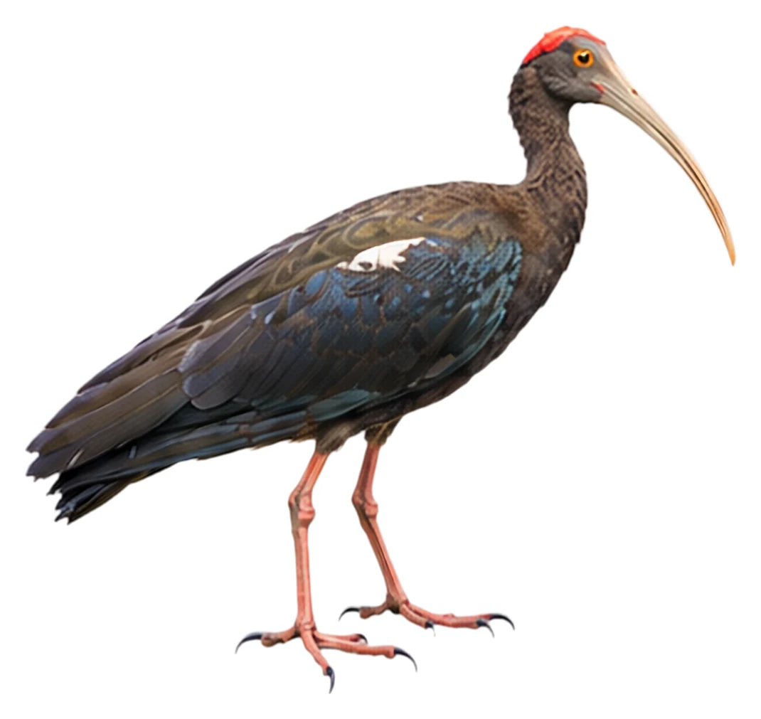 Red-naped Ibis · Original color inspiration