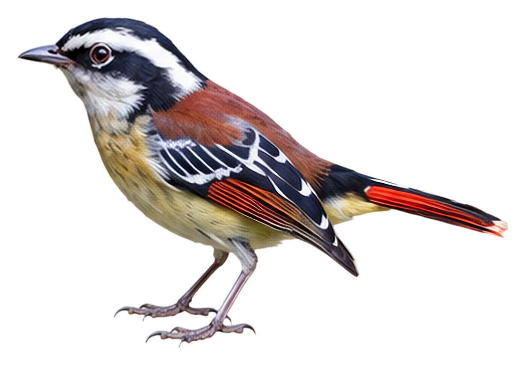 Red-tailed Minla · Original color inspiration