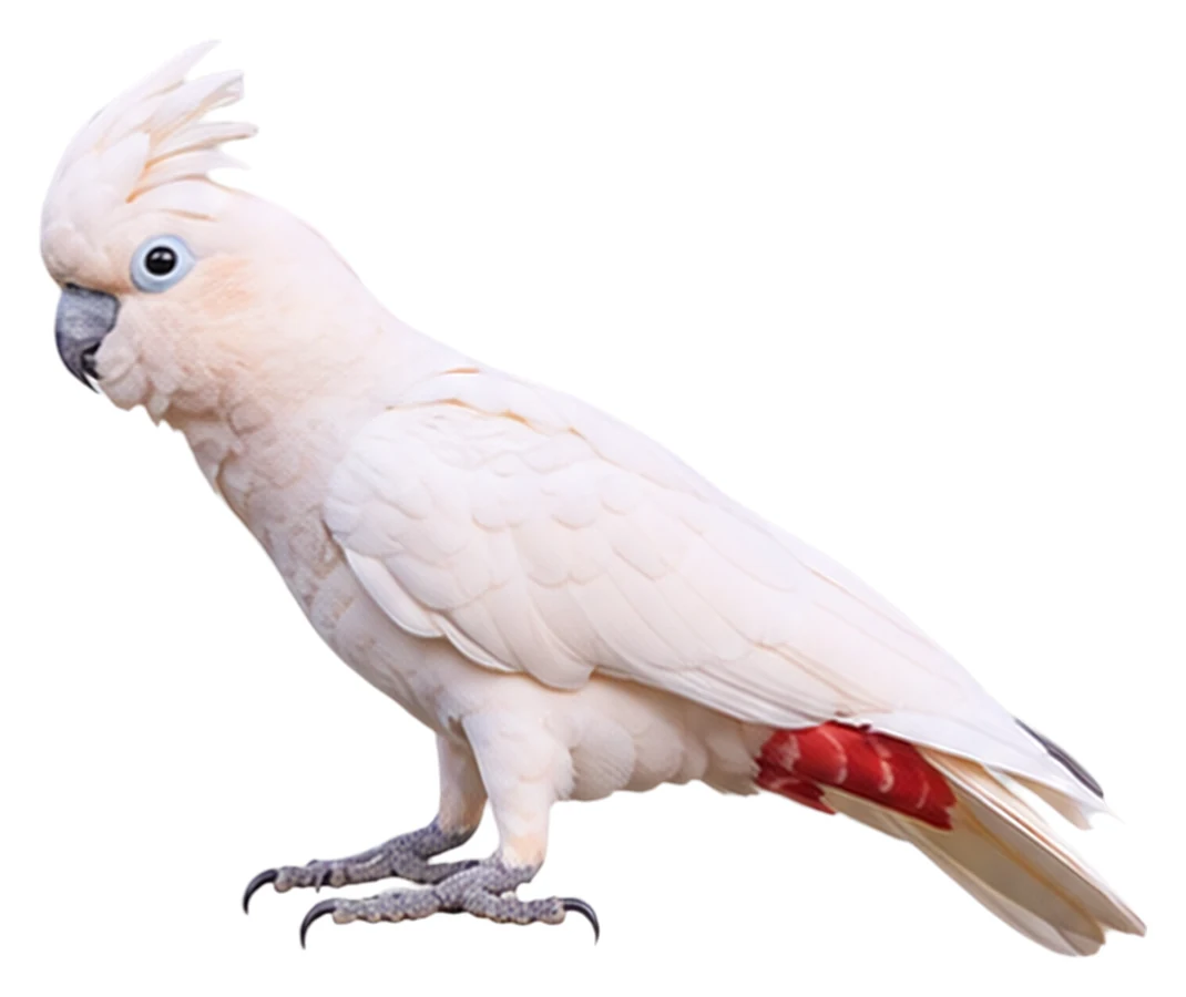 Red-vented Cockatoo · สีต้นฉบับ
