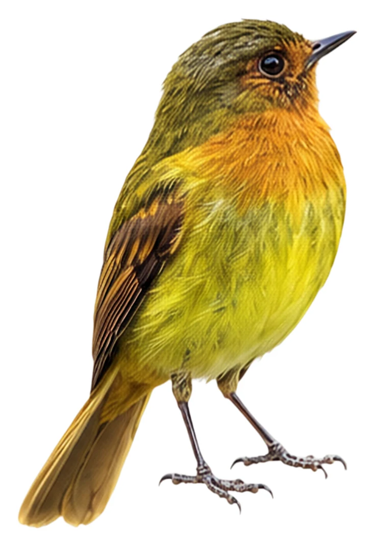 Rufous-breasted Flycatcher · Original color inspiration