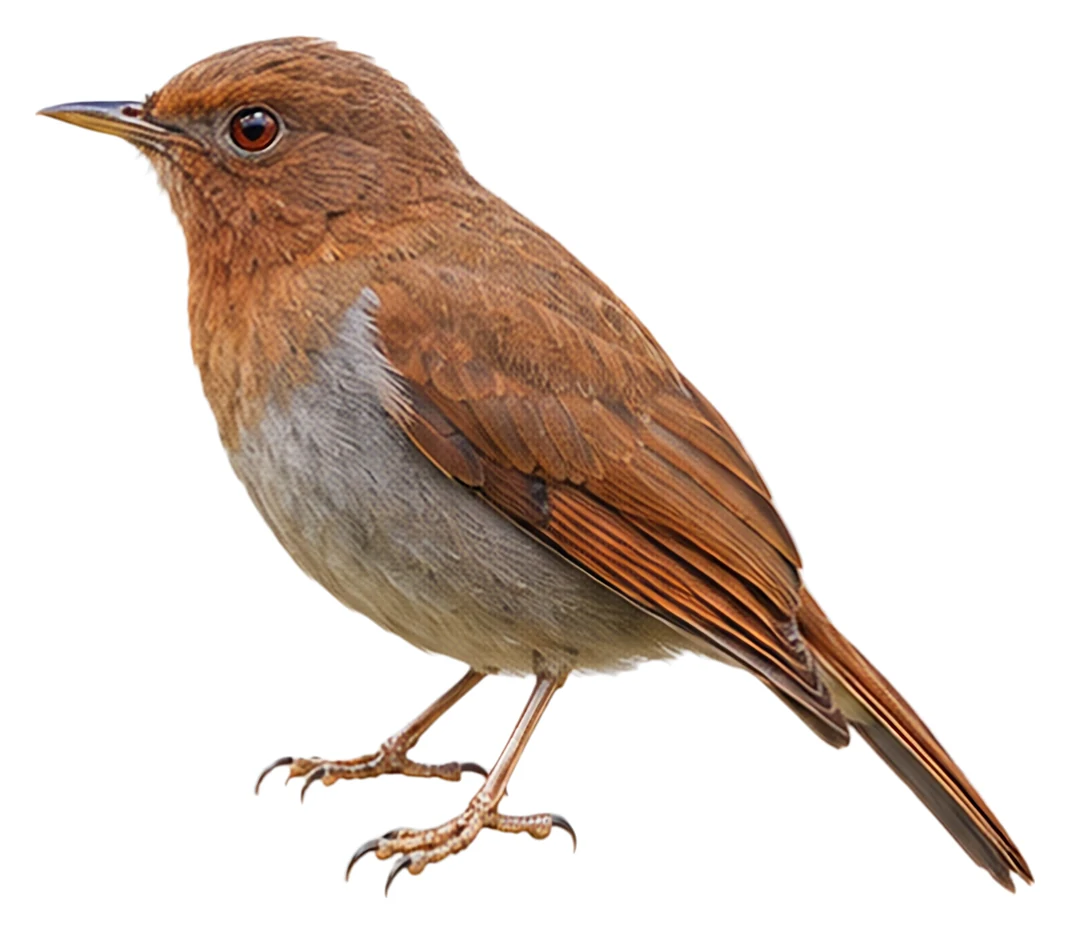 Rufous-brown Solitaire · Original color inspiration