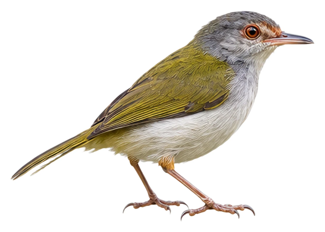Rufous-fronted Tailorbird · Original color inspiration