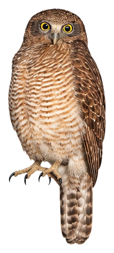 Rufous Owl · Original color inspiration