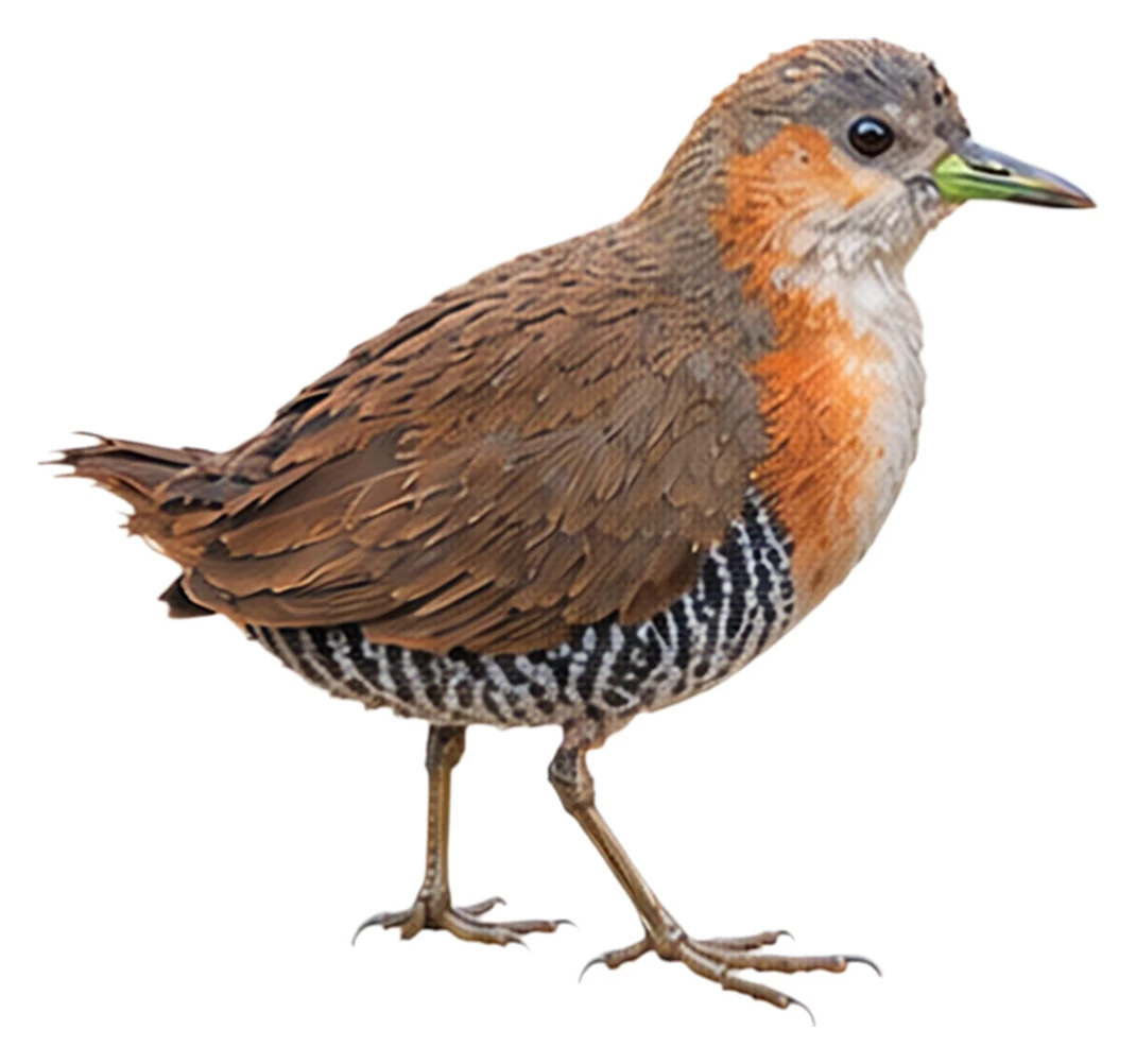 Rufous-sided Crake · Original color inspiration