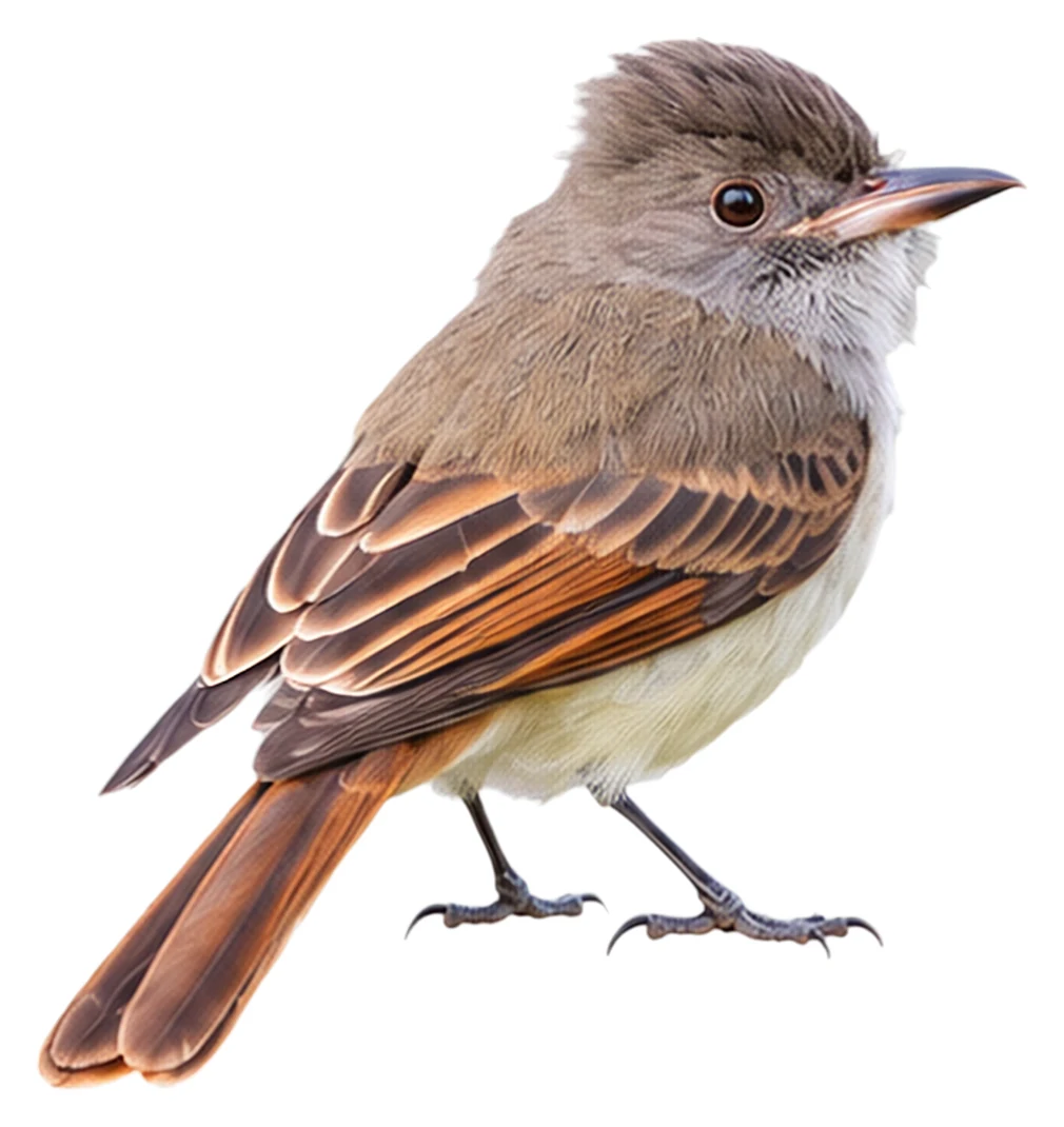 Rufous-tailed Flycatcher · Original color inspiration