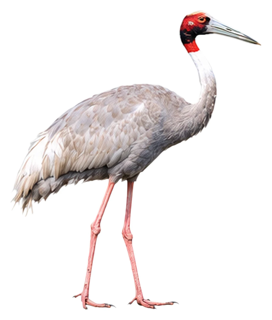 Sarus Crane · Original color inspiration
