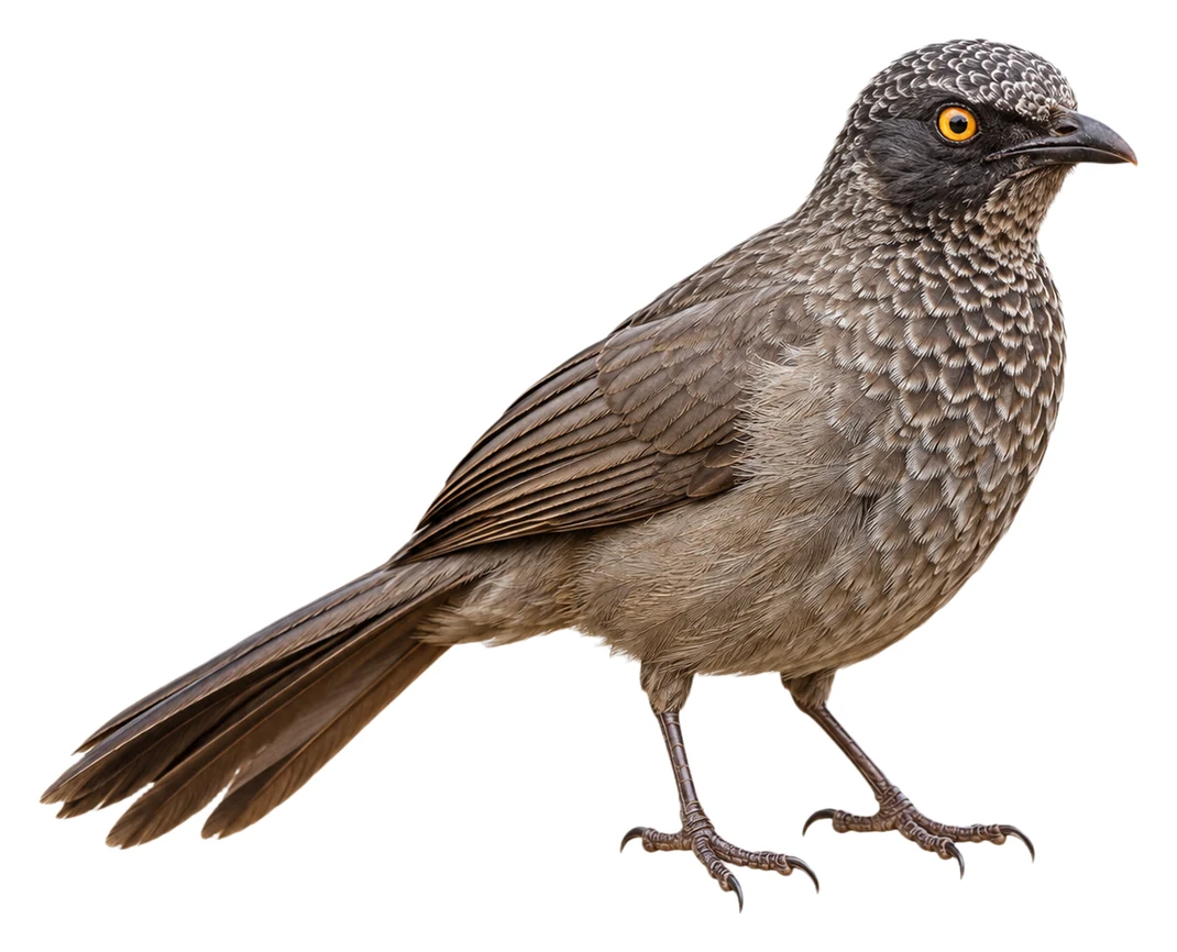 Scaly Babbler · Original color inspiration