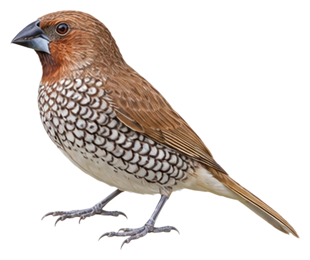 Scaly-breasted Munia · Original color inspiration