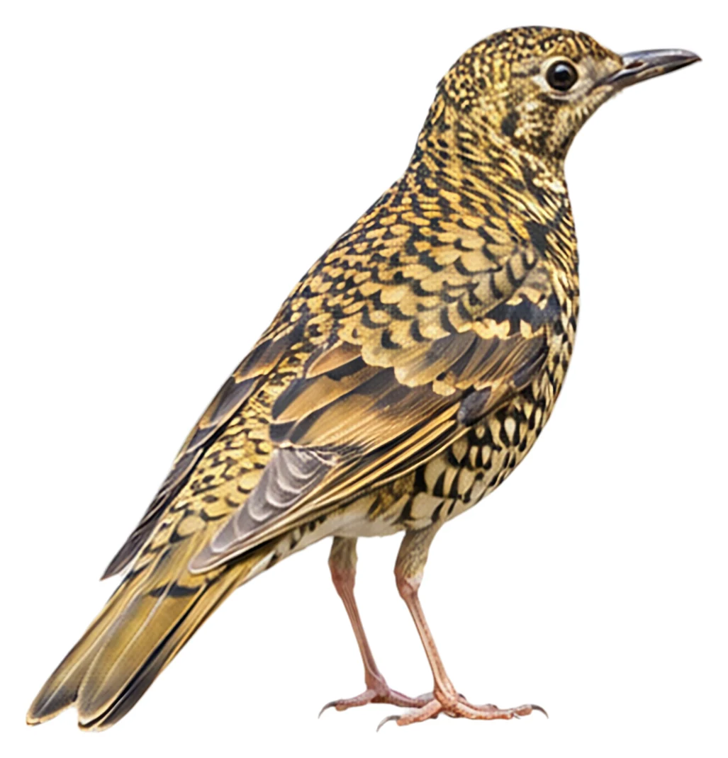 Scaly Thrush · Original color inspiration